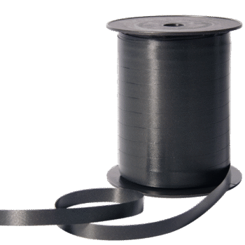 Krullint | Intens Zwart Mat - 10mm