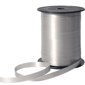 Krullint | Zilver grijs Mat Breed - 10mm