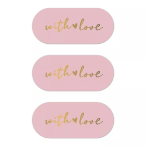 Kado Stickers | Pink With Love (10 stuks)