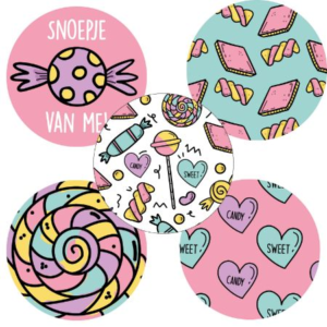 Kado Stickers | Oh Sweet Candy (10 stuks)