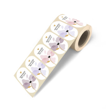 kado sticker vaandel layered petal – inpakkenisleuk.nl Je kado leuk inpakken? Inpakkenisleuk.nl is jouw webshop vol leuke inpakspullen zoals o.a. kadopapier, kadozakjes, stickers en kaarten.