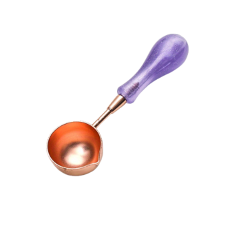 WAX SEAL | Smelt Lepel Purple - rosegoud