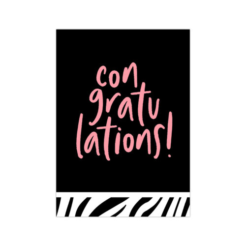 Congratulations neon