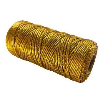 Koord | Glanzend - Goud (5 meter)