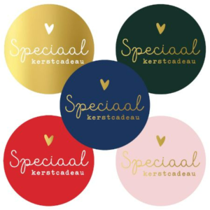 Kado Stickers | Speciaal kerstcadeau (10x)
