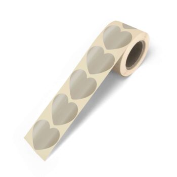 Kado Stickers | Champagne Hearts Large (10 stuks)