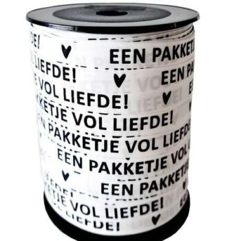 Krullint | Pakketje vol liefde - wit | 10mm (5m)