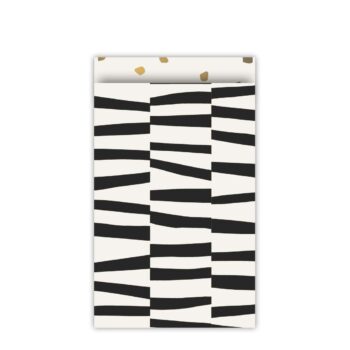 Kadozakje | Bold Lines - Zwart wit Goud (M)