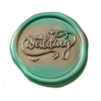 WAX SEAL | Lakzegel Our Wedding verguld