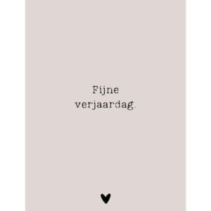 Ansichtkaartje | Fijne Verjaardag