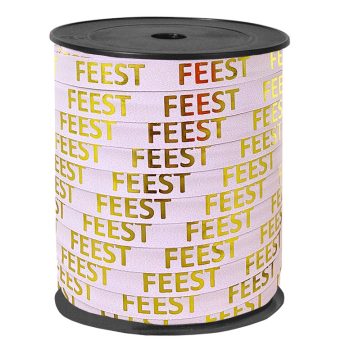 Krullint | Feest Feest - Lila /goud | 10mm (5m)