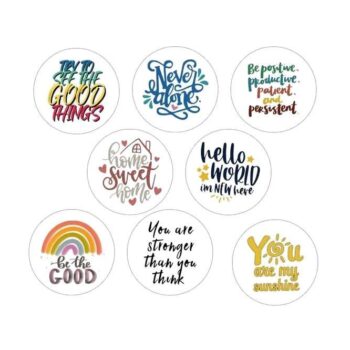 Sluit Stickers | Motiverende quotes (25 stuks)