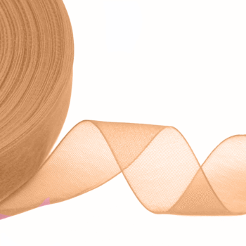 Kado Lint | Organza Goud | 15mm p/5m