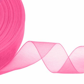 Kado Lint | Organza Roze | 15mm p/5m