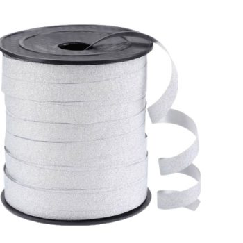 Krullint | Zilver Glitter | 10mm (5m)