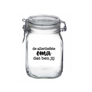 Snoeppot | De allerliefste Oma, dat ben jij