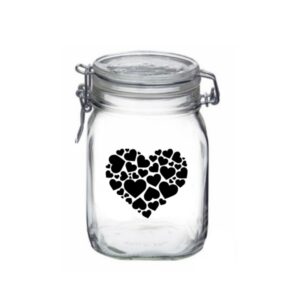 Snoeppot | Hart vol kleine hartjes