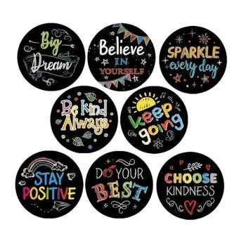 Sluit Stickers | Quotes Multicolor (24 stuks)