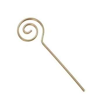 Kado Decoratie | Staf van sint Goud (5 stuks)