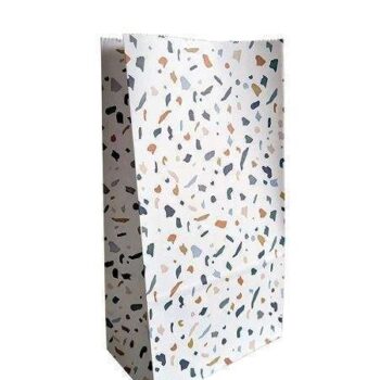 Blokzakje | Terrazzo Dots Blauw (M)