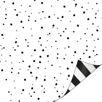 Kadopapier | Confetti en streepjes (50cmx2m)