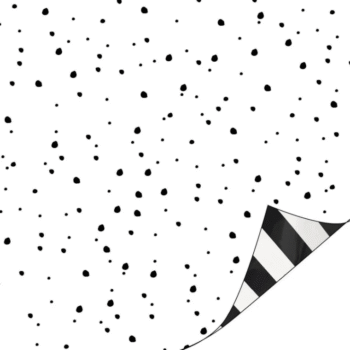 Kadopapier | Confetti en streepjes  (50cmx2m)