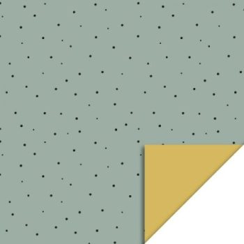 Kadopapier | Little Dots Green (50cmx2m)