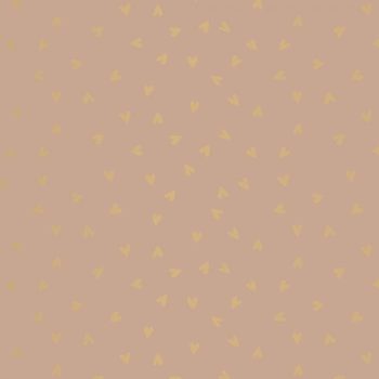 Kadopapier | Blush Goldfoil met hearts (50cmx2m)