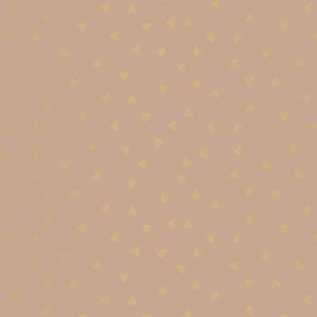 Kadopapier | Blush Goldfoil met hearts (50cmx2m)