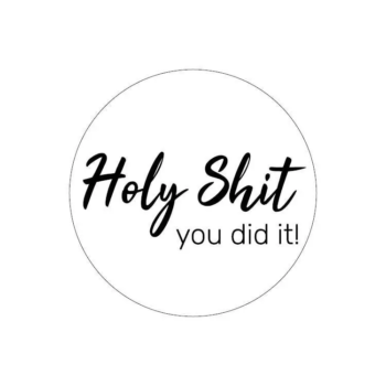 Kado Stickers | Holy shit you did it (10x)