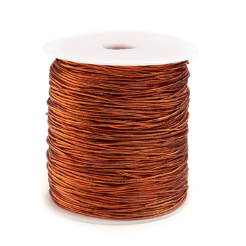 Koord Elastisch | Glanzend Koper 1mm  (5 meter)