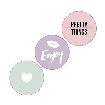 Kado Stickers | Pretty Pastel Assorti (12x)