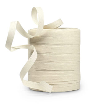 Raffia | Gecomposteerd sierlint - off white (5meter)