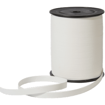 Krullint | Paperlook Stralend Wit | 10mm