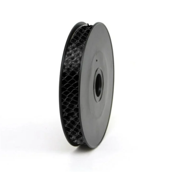 Krullint | Slangenprint Zwart - Extra Breed 19mm