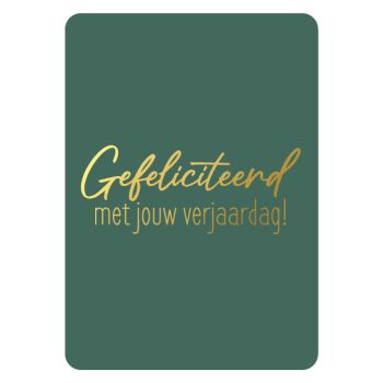 Ansichtkaartje | Gefeliciteerd met jouw verjaardag