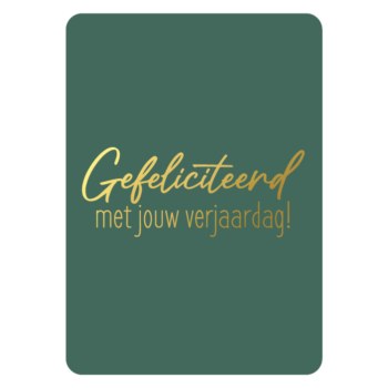 Ansichtkaartje | Gefeliciteerd met jouw verjaardag