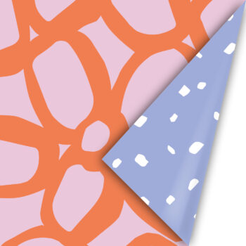 Kadopapier | Bold Flowers Warm (50cmx3m)