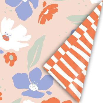 Kadopapier | FreshFlowers Warm (30cmx3m)