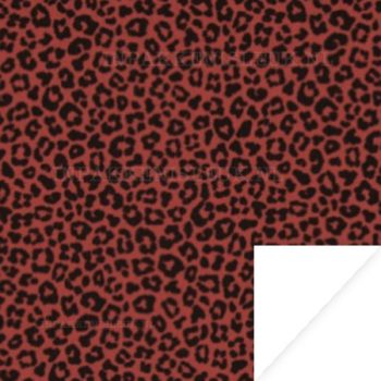 Kadopapier | jaguar warm rood (30cmX3m)