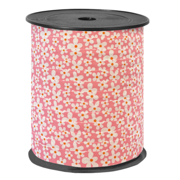 Krullint | Madeliefjes Roze  | 10mm (5m)