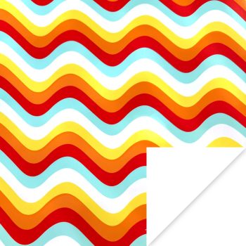 Kadopapier | Zigzag Multicolor (50cmx3m)