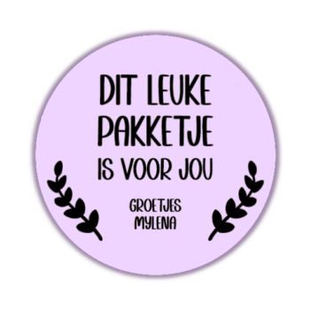 Gepersonaliseerde Stickers Leuk pakketje (10 stuks)