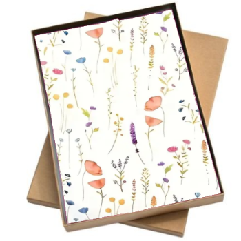Vloeipapier | Lavendel - 5 losse Vellen 50x35cm