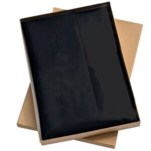 Vloeipapier | Zwart - 5 losse Vellen 50x35cm