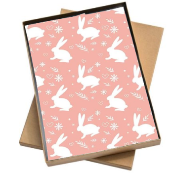 Vloeipapier | Paas Haas - 5 losse Vellen 50x35cm