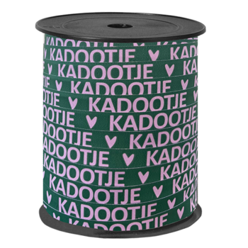 Krullint | Kadootje Groen Paars  | 10mm (5m)