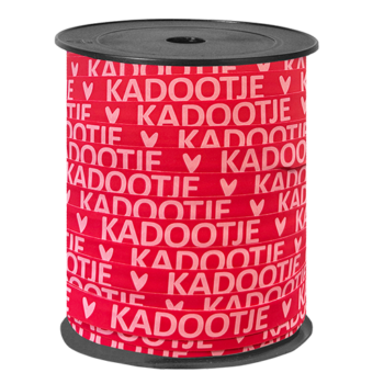 Krullint | Kadootje Roze Rood  | 10mm (5m)
