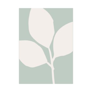 Ansichtkaartje | Botanic Warm Salie - Blad