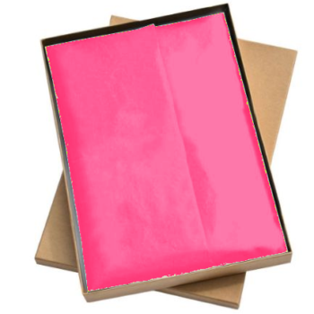 Vloeipapier | Neon Roze - 5 losse Vellen 50x35cm